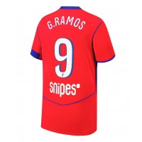 Paris Saint-Germain Goncalo Ramos #9 Tretí futbalový dres 2025-26 Krátky Rukáv